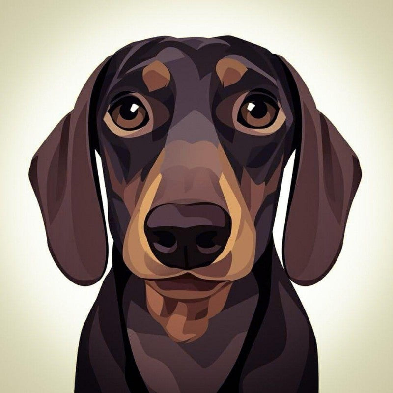 Dachshund Dog | Diamond Painting
