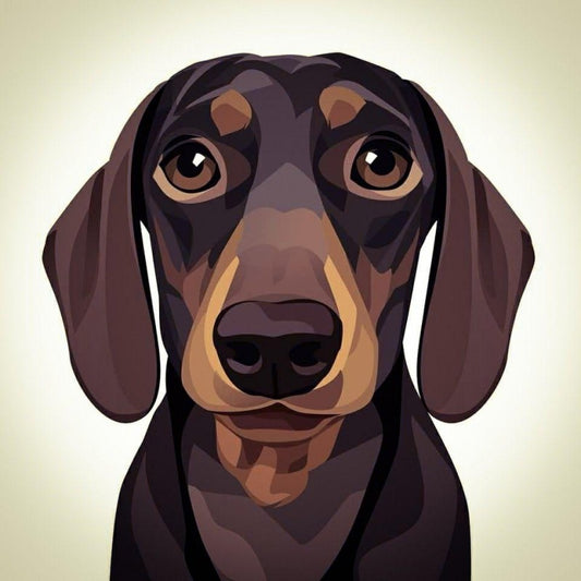 Dachshund Dog | Diamond Painting