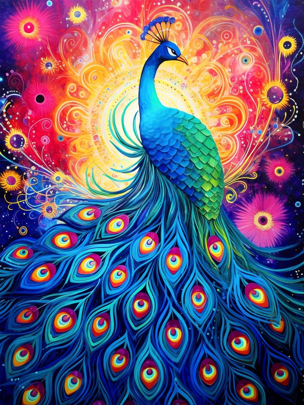 Peacock | Diamond Painting