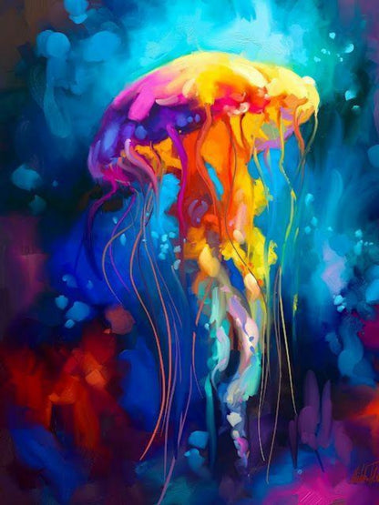 Jellyfish | Diamond Painting