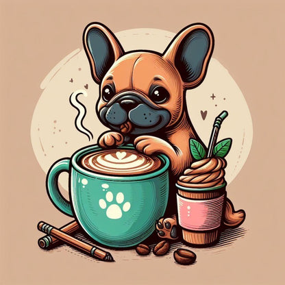 French Bulldog Dog | Diamond Painting