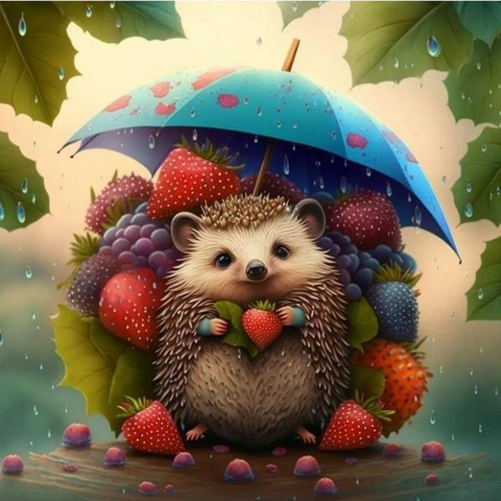 Hedgehog | Diamond Painting