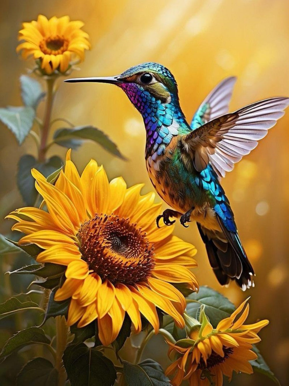 Hummingbird | Diamond Painting