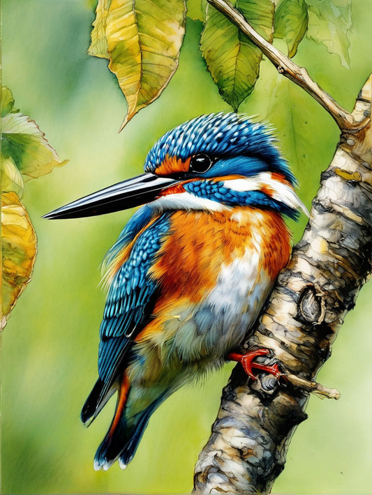 Kingfisher | Diamond Painting