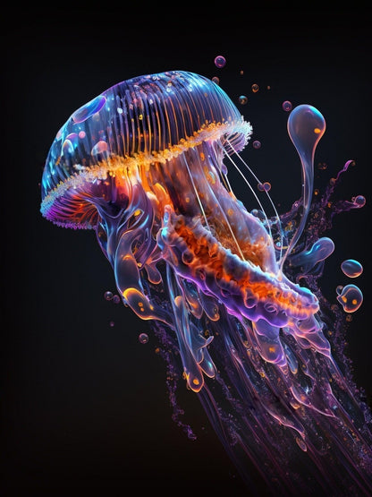 Jellyfish | Diamond Painting