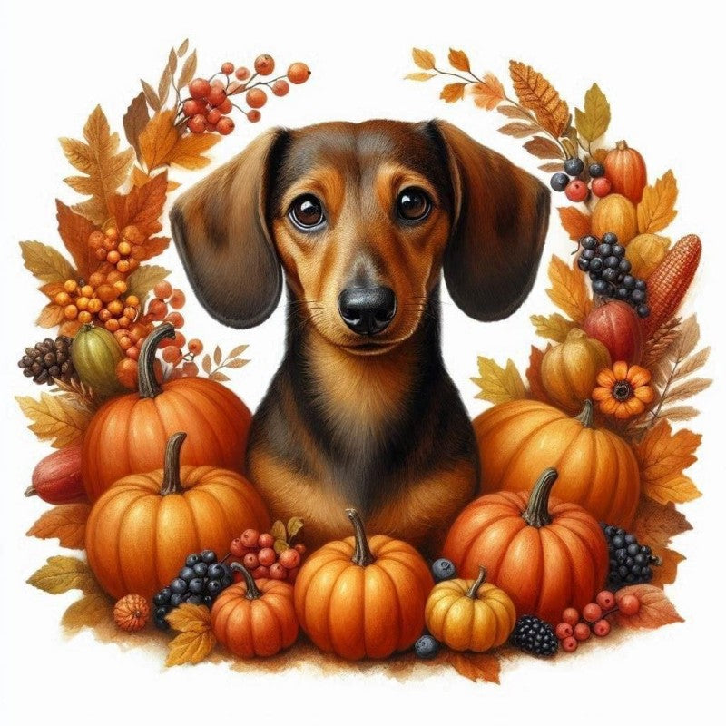 Dachshund Dog | Diamond Painting