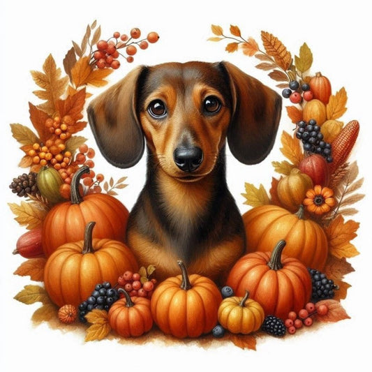 Dachshund Dog | Diamond Painting