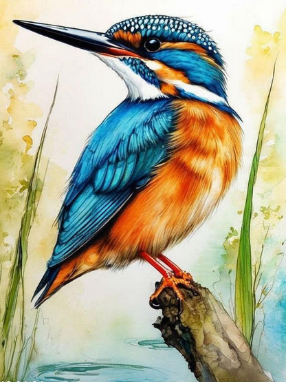 Kingfisher | Diamond Painting