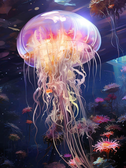 Jellyfish | Diamond Painting