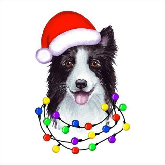 Christmas Dog | Diamond Painting