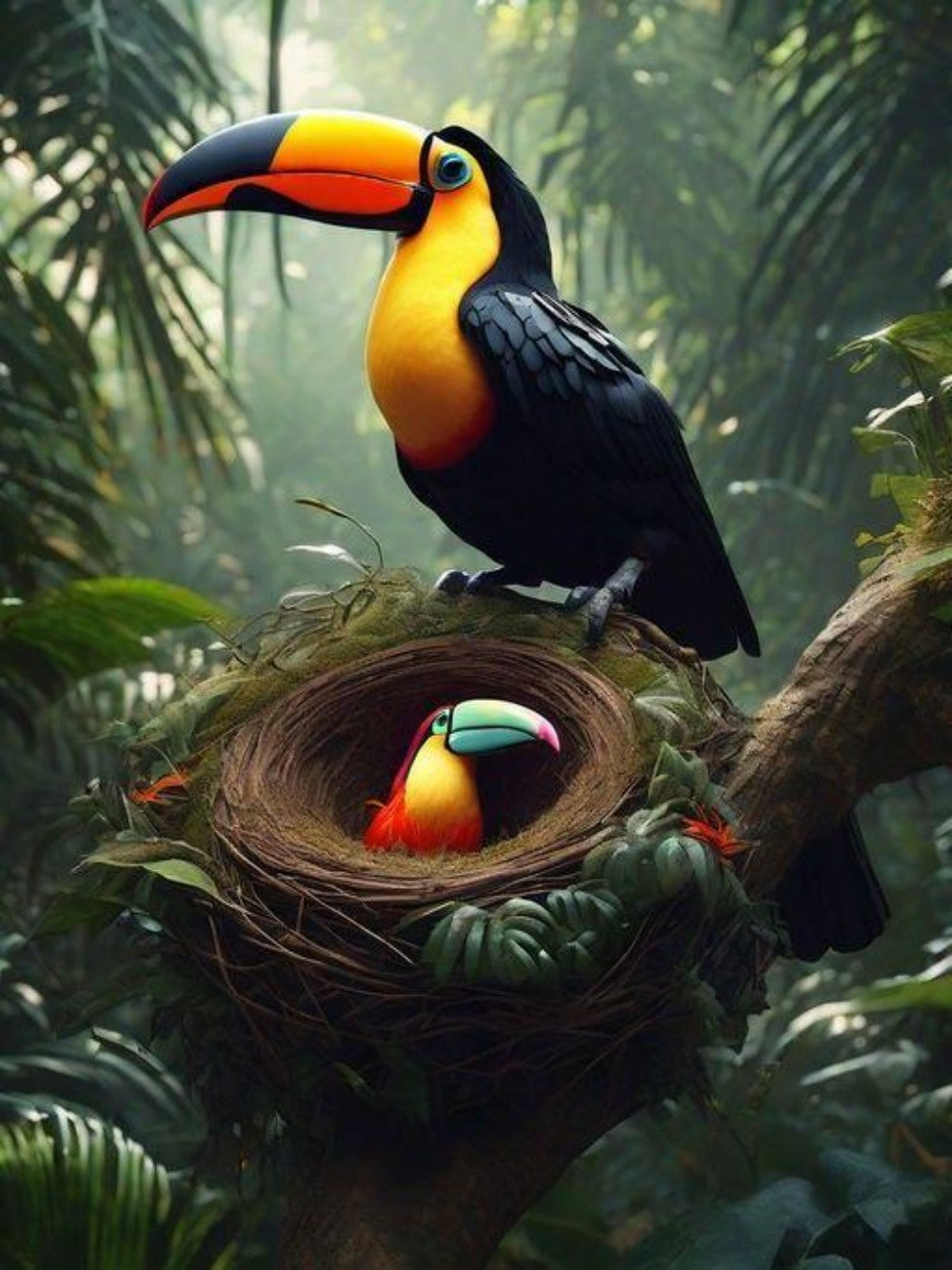 Toucan Bird | Diamond Painting