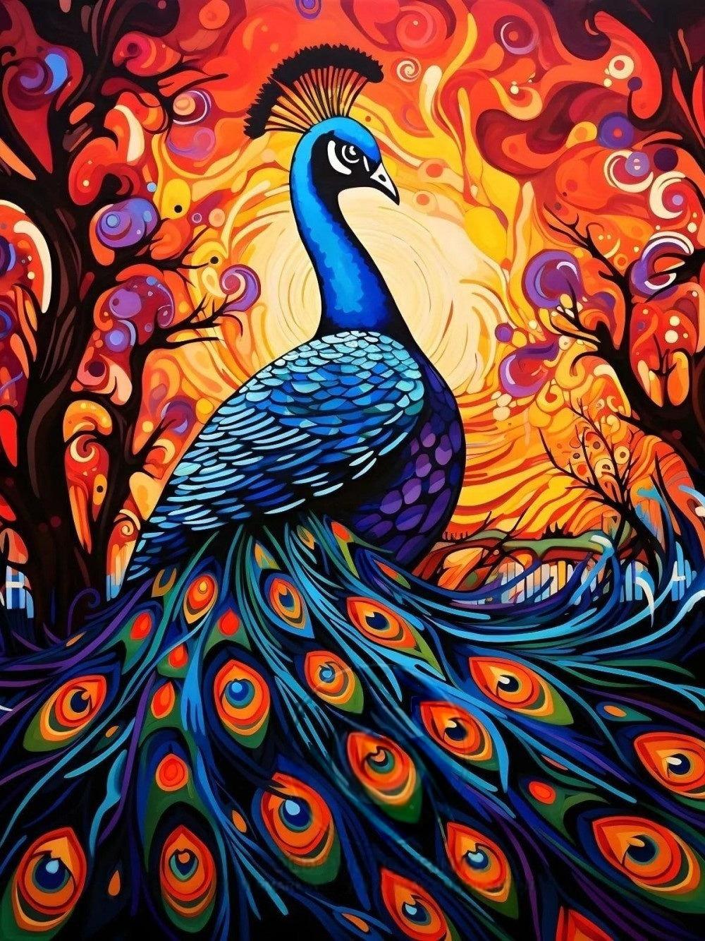 Peacock | Diamond Painting