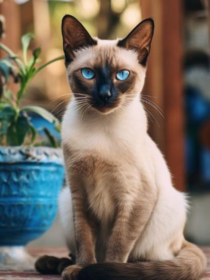 Siamese Cat | Diamond Painting