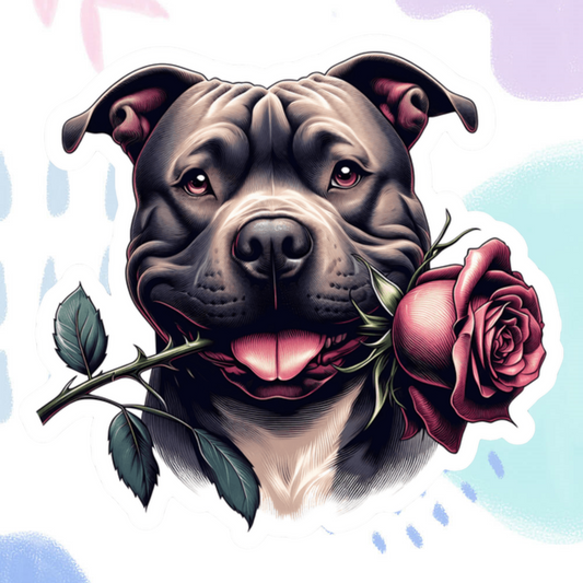 Pit Bull Dog | Diamond Painting