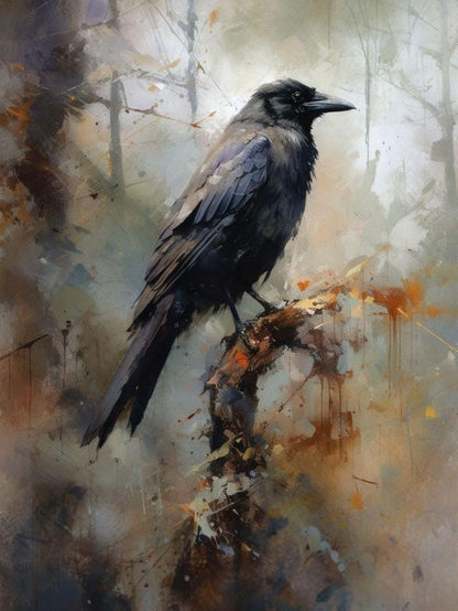 Crow | Diamond Painting