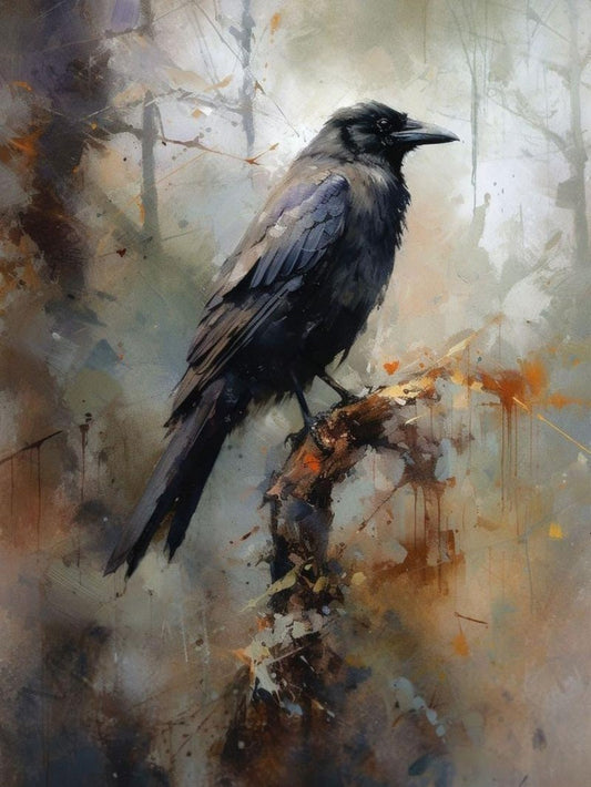 Crow | Diamond Painting
