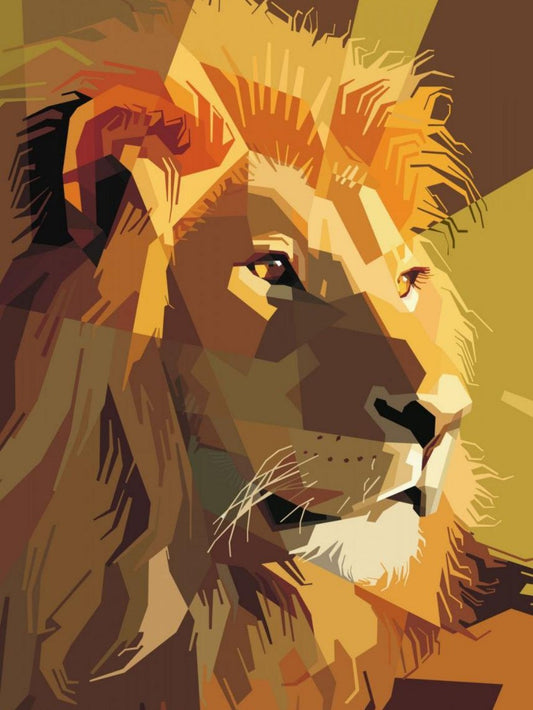 Lion | Diamond Painting