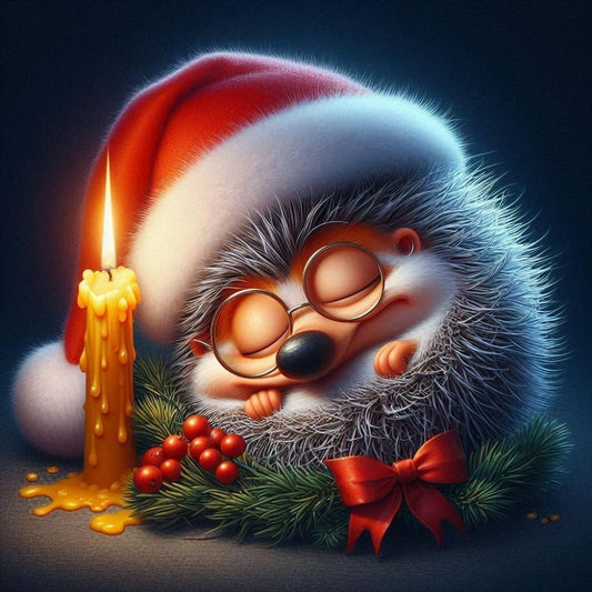 Hedgehog | Diamond Painting