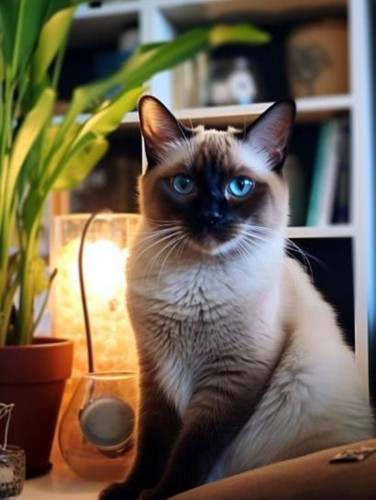 Siamese Cat | Diamond Painting