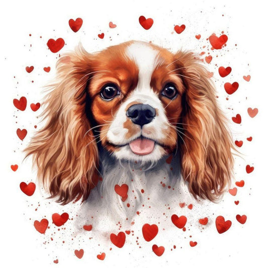 Dog Cavalier King Charles Spaniel | Diamond Painting