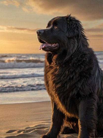 Newfoundland Dog | Diamond Painting