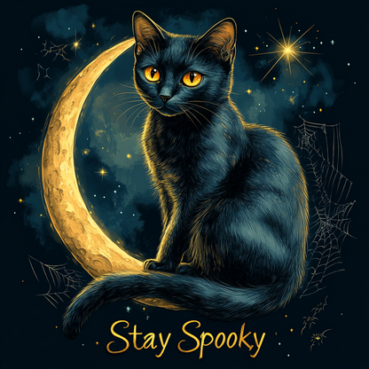 Midnight Cat | Diamond Painting