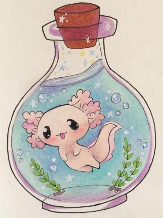 Axolotl | Diamond Painting