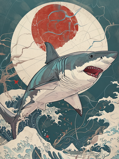 Shark | Diamond Painting