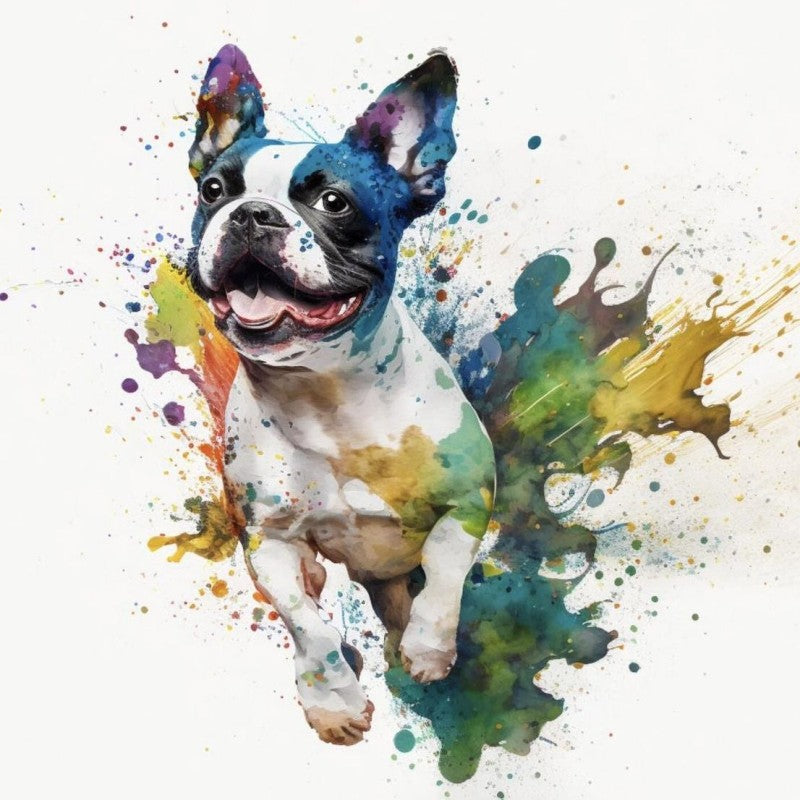 Boston Terrier Dog | Diamond Painting