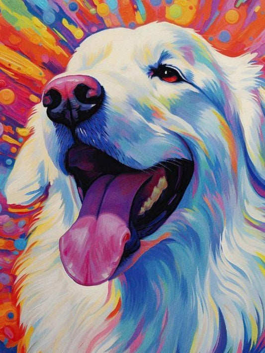 Great Pyrenees Dog | Diamond Painting