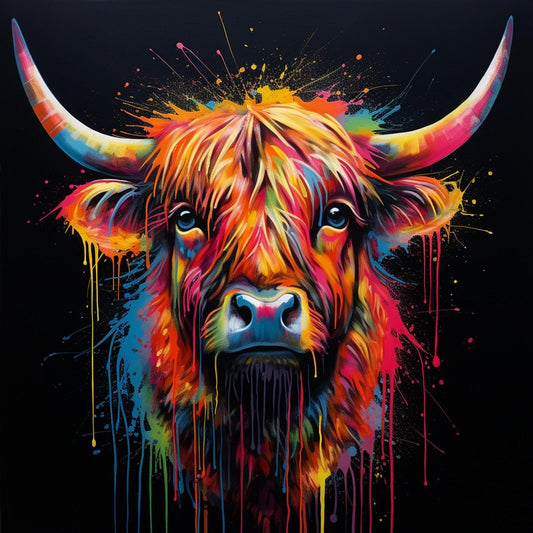 Highland Cow | Diamond Painting