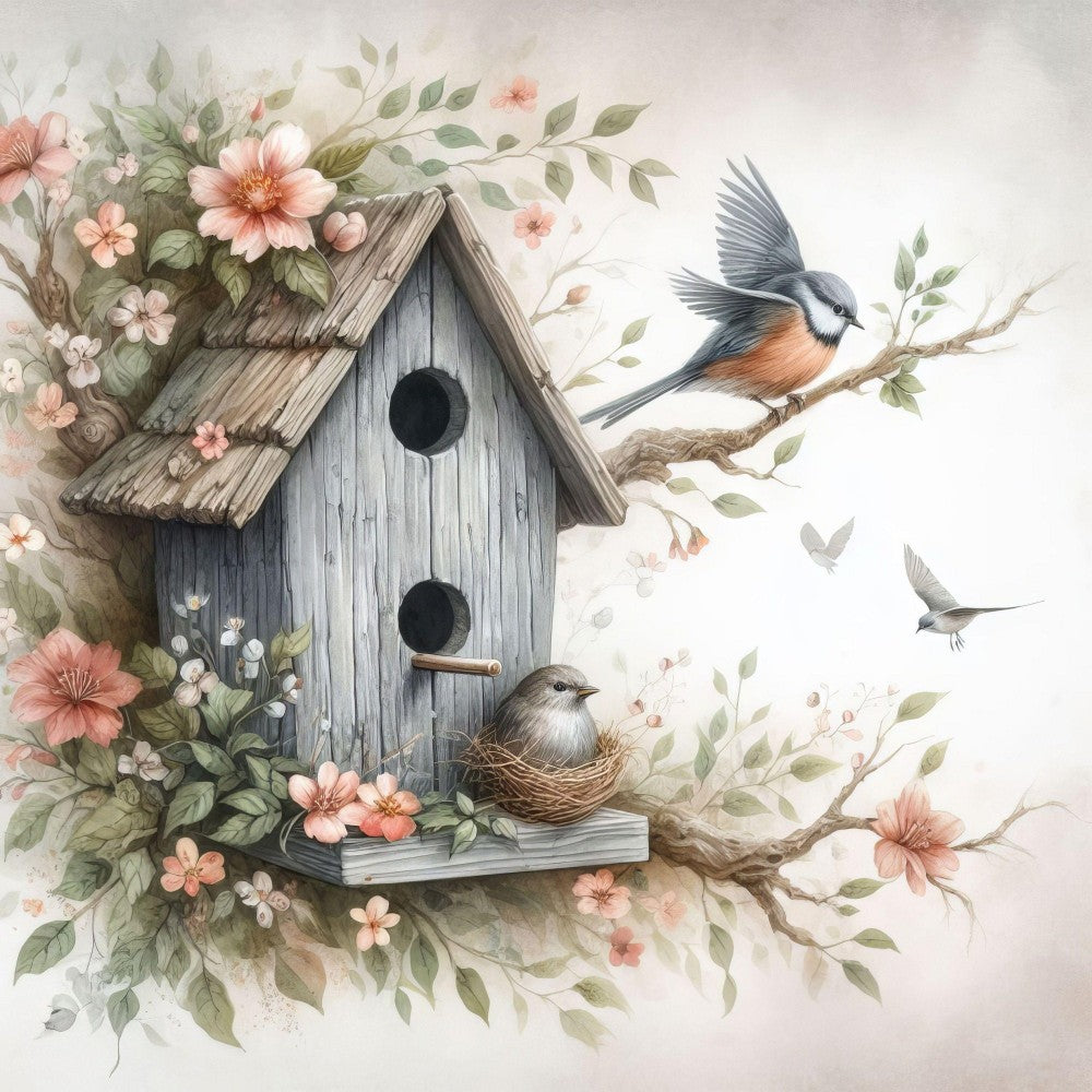 Bird House | Diamond Painting