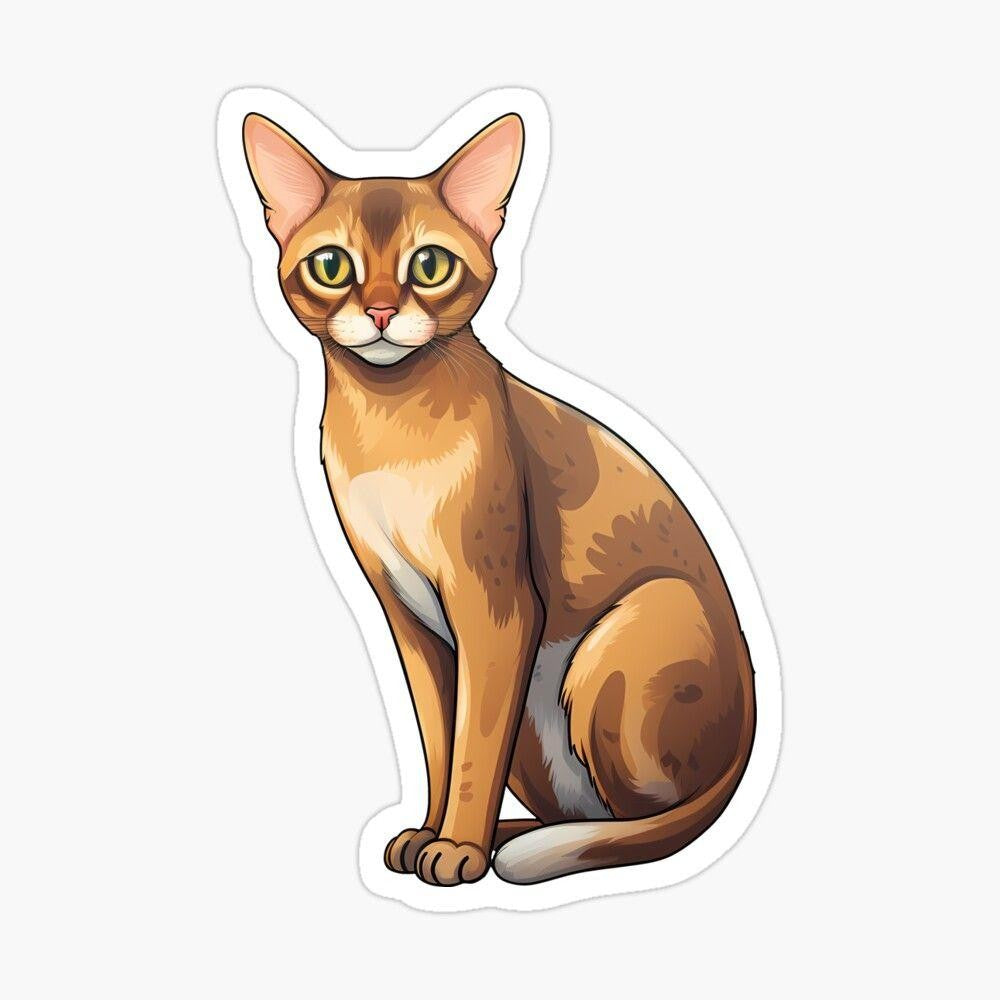 Abyssinian Cat | Diamond Painting