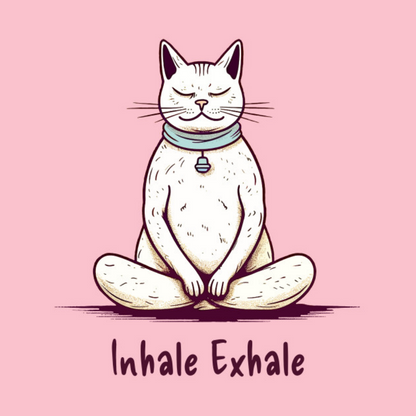 Cats Doing Yoga | Diamond Painting