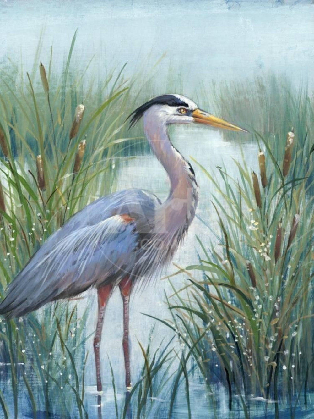 Blue Heron | Diamond Painting