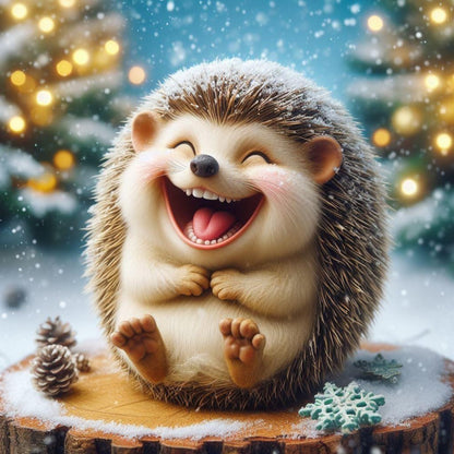 Hedgehog | Diamond Painting