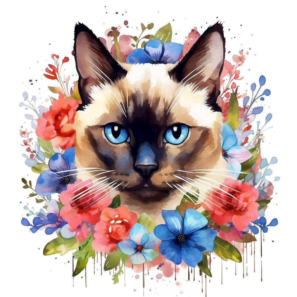 Siamese Cat | Diamond Painting