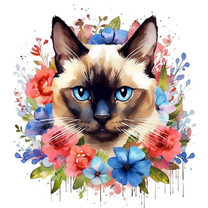 Siamese Cat | Diamond Painting