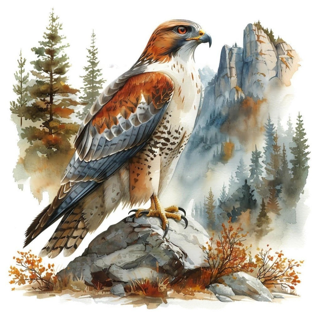 Falcon | Diamond Painting
