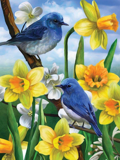 Blue Bird | Diamond Painting