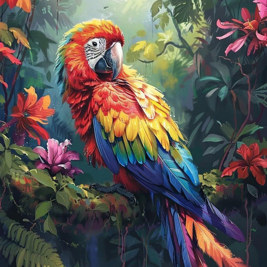 Macaw | Diamond Painting