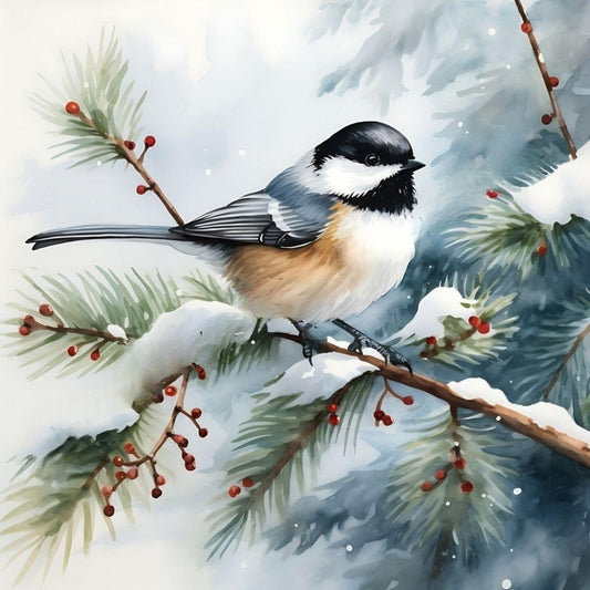 Chickadee | Diamond Painting