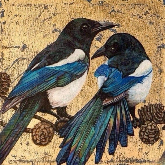 Magpie | Diamond Painting