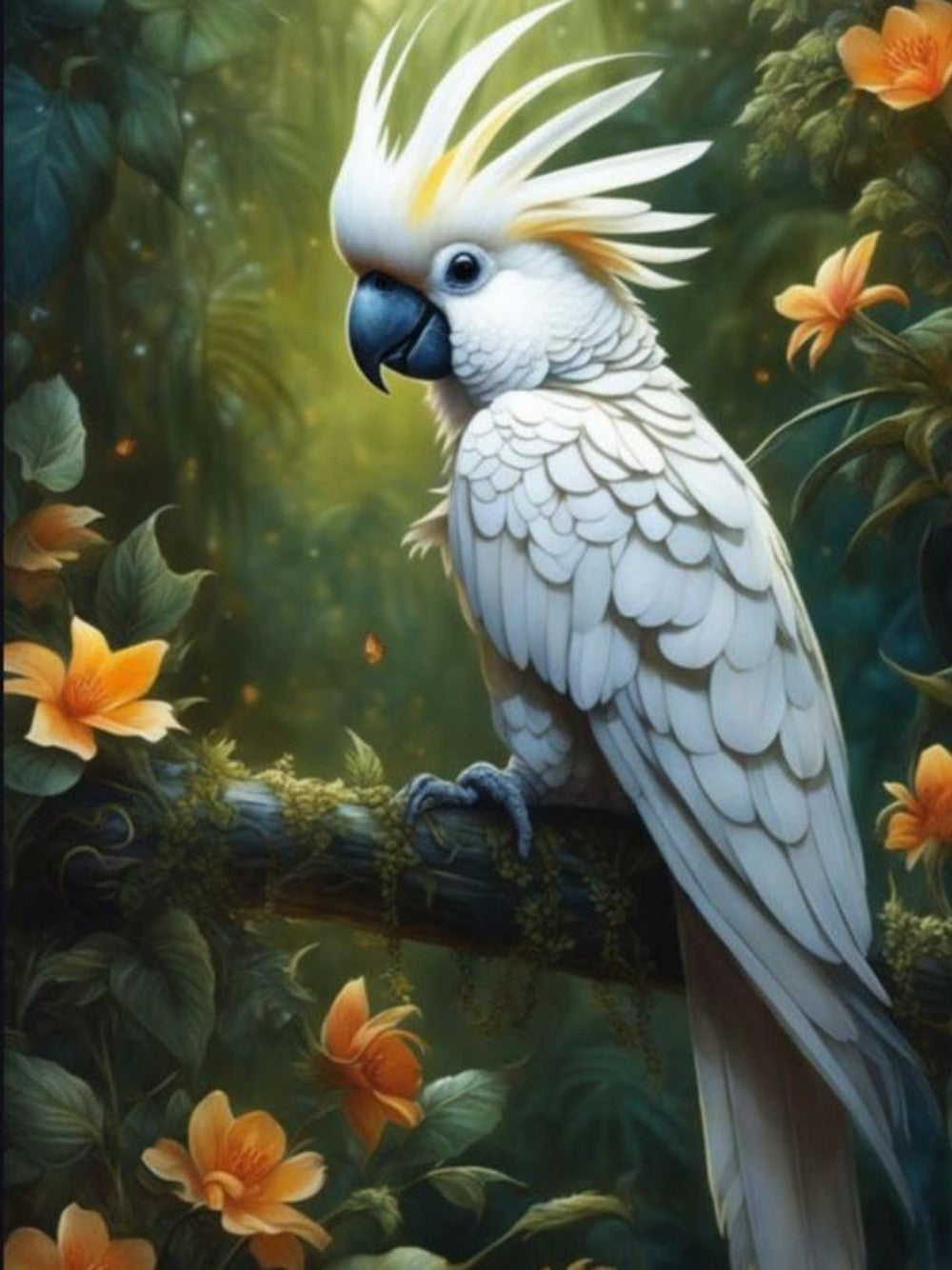 Cockatoo | Diamond Painting