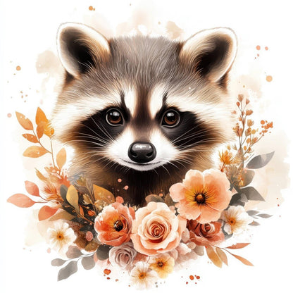 Raccoon | Diamond Painting