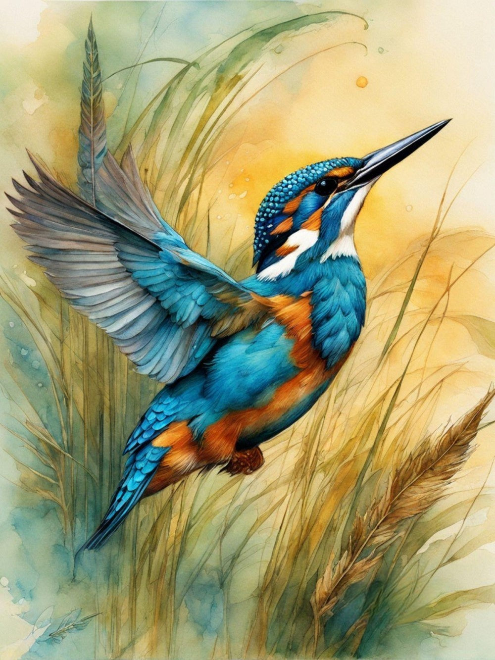 Kingfisher | Diamond Painting