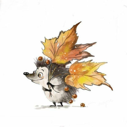 Hedgehog | Diamond Painting