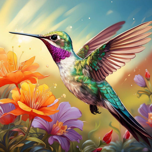 Hummingbird | Diamond Painting