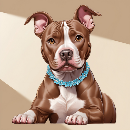 Pit Bull Dog | Diamond Painting