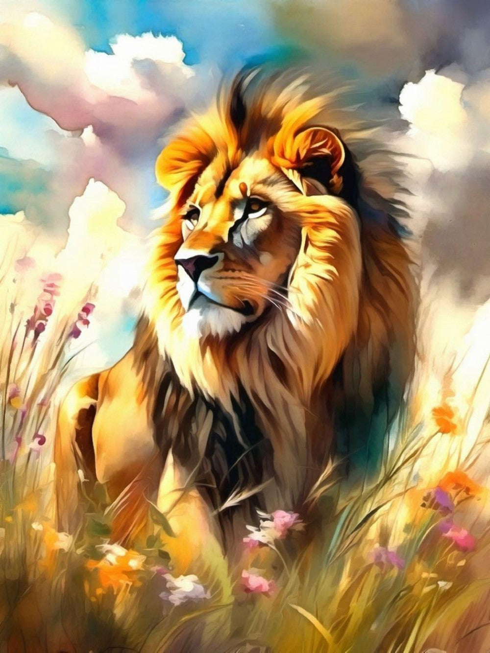 Lion | Diamond Painting